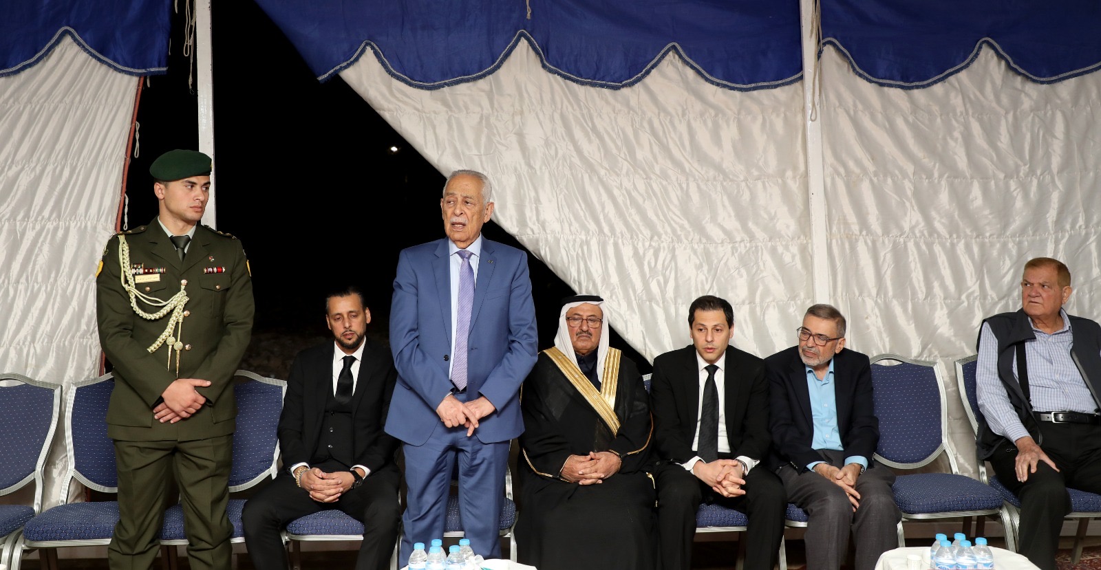 *مندوبا عن الملك وولي العهد. العيسوي يعزي عشائر الظهراوي وحداد والخراشقة والمحمد وأبو جبارة*