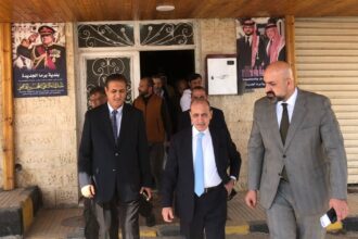 وزير الإدارة المحلية يتفقد جاهزية بلدية برما لفصل الشتاء