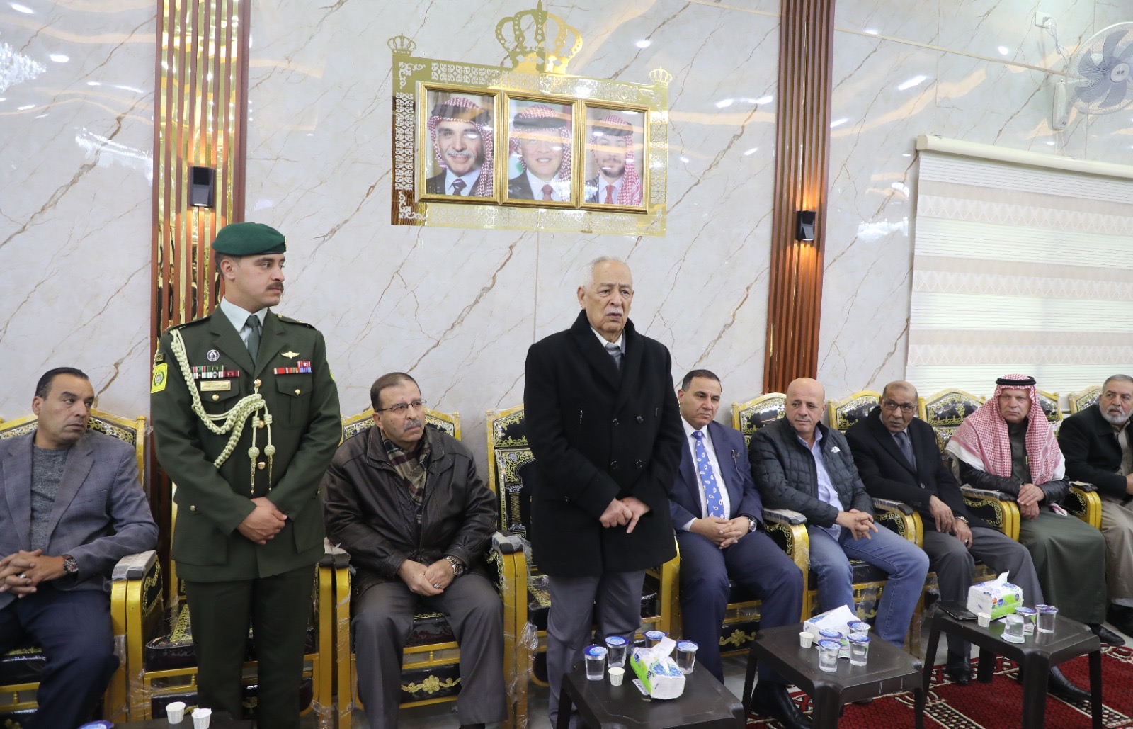 *مندوبا عن الملك وولي العهد.. العيسوي يعزي العجارمة والعمايرة والرحامنة والنجار وأبو حسان*