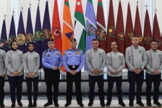 الأمن العام يلتقي فريق "صُنع بعزيمة" بعد فوزه بالمركز الثاني في جائزة الحسين للعمل التطوعي