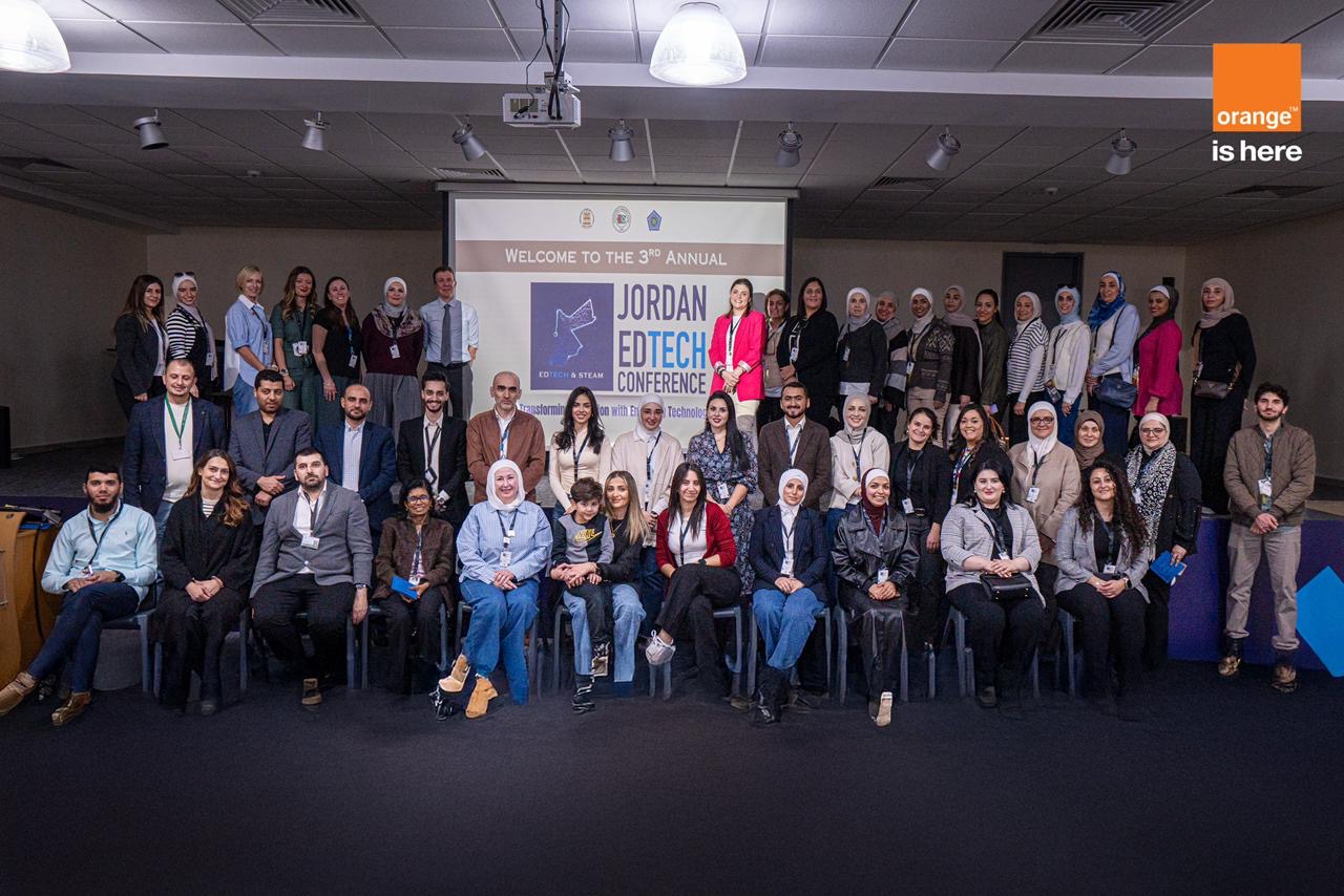 Sponsored by Orange Jordan, 200 school leaders and teachers are taking part in the Jordan EDTECH Conference to advance their digital and creative skills