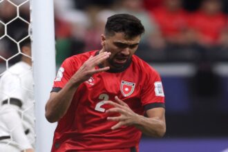 الأردن يتقدم على مصر 2-0 في الشوط الأول لكأس العرب