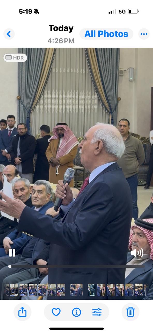 الخرابشة والعوايشة نسايب، الخرابشة طلب و البطاينة أعطى.. صور