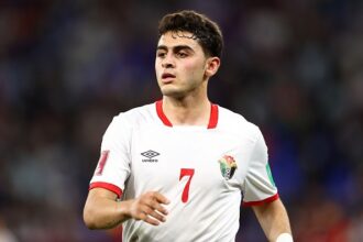 أبو زريق يعزز تقدم الأردن على مصر بهدف ثاني