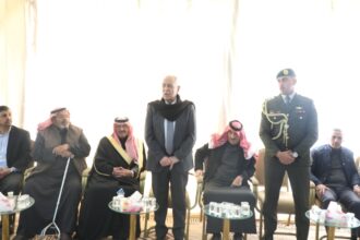 *مندوبا عن الملك وولي العهد.. العيسوي يعزي الخريشا وعبيدات*