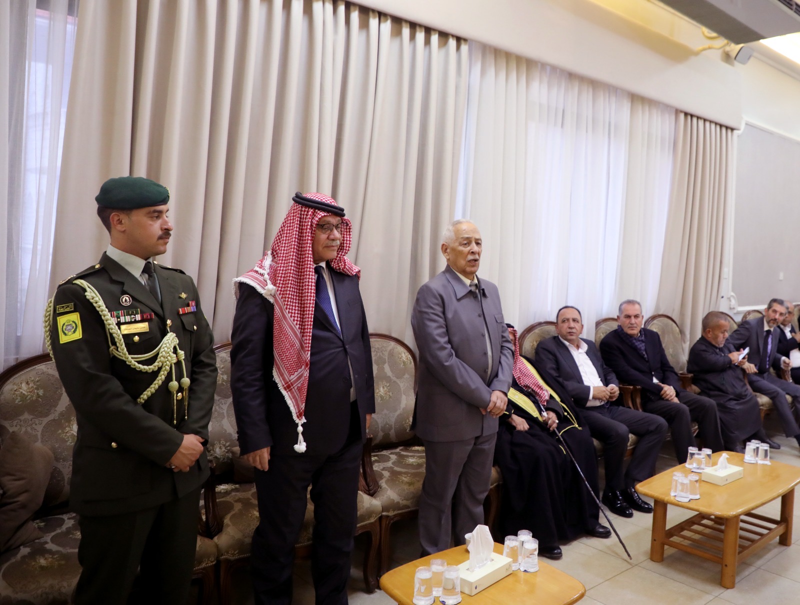 *مندوبا عن الملك وولي العهد.. العيسوي يعزي العجارمة والعمايرة والرحامنة والنجار وأبو حسان*