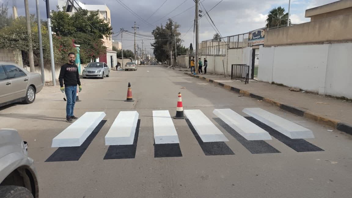 بالفيديو .. ممر ثلاثي الأبعاد… فكرة بسيطة تنقذ حياة