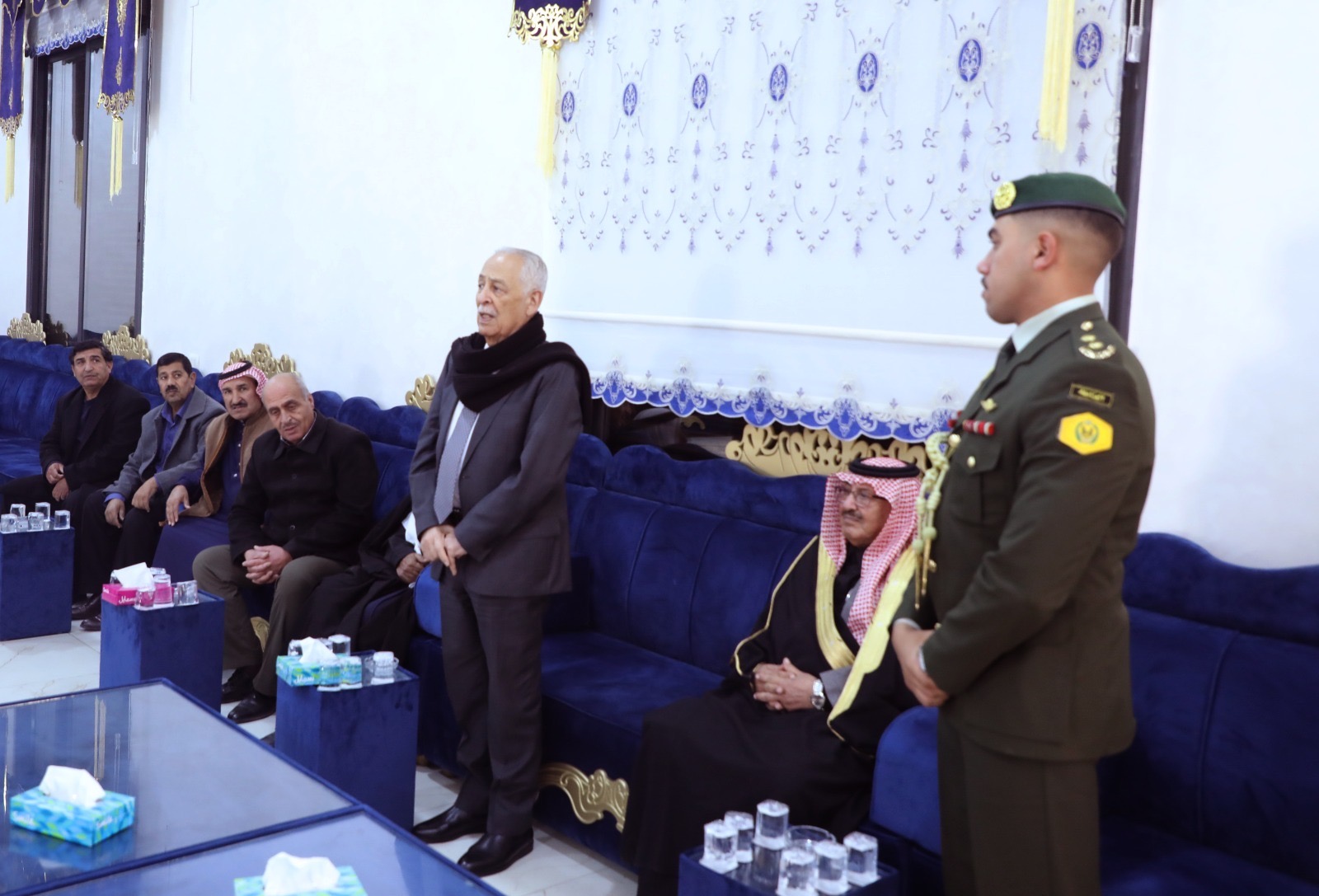 *مندوبا عن الملك وولي العهد.. العيسوي يعزي الخريشا وعبيدات*