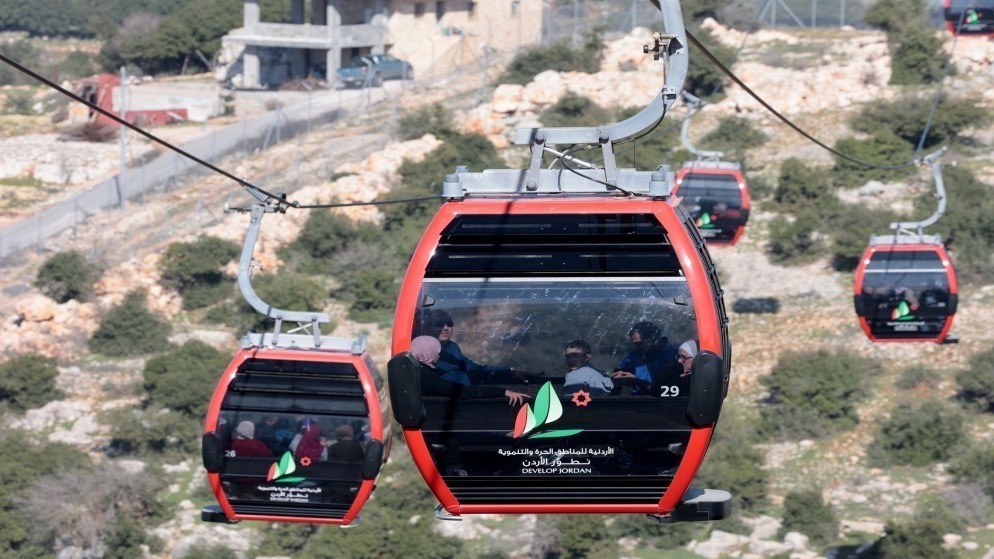إغلاق تلفريك عجلون الخميس لهذا السبب
