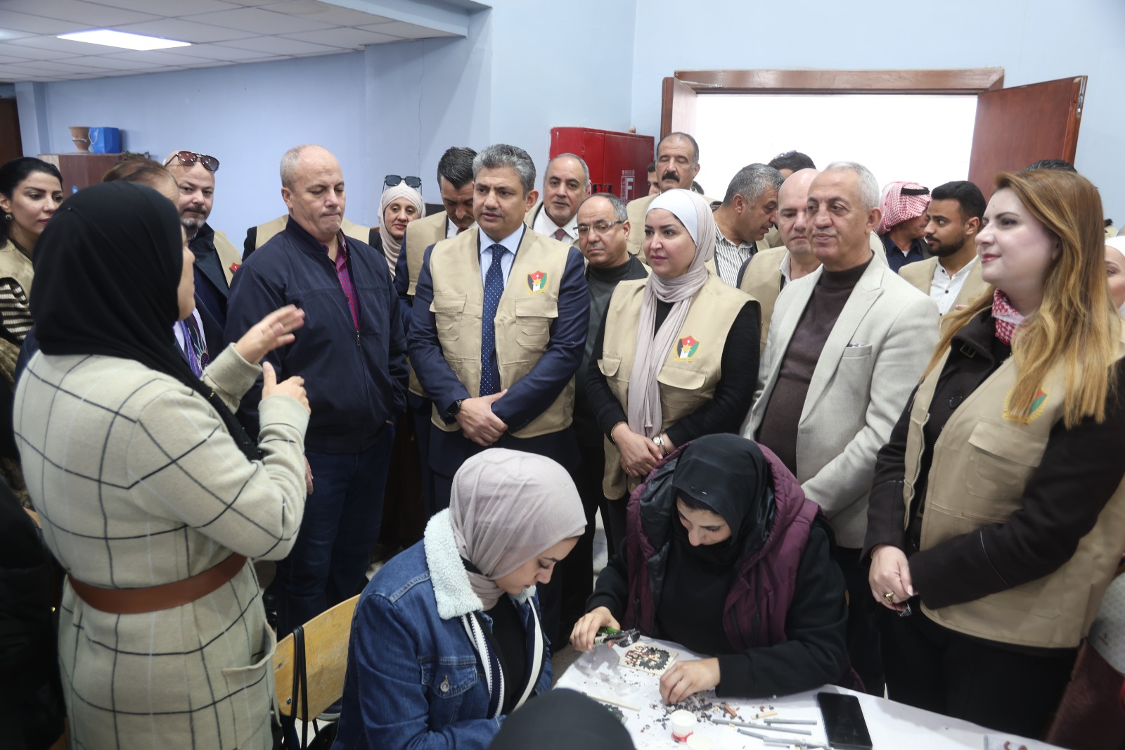 حزب الميثاق الوطني ينظّم فعالية بازار وكرنفال مأدبا