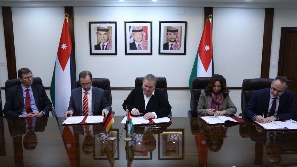 الأردن وألمانيا توقعان اتفاقيتي منح بـ30 مليون يورو لتعزيز التعليم والتدريب المهني