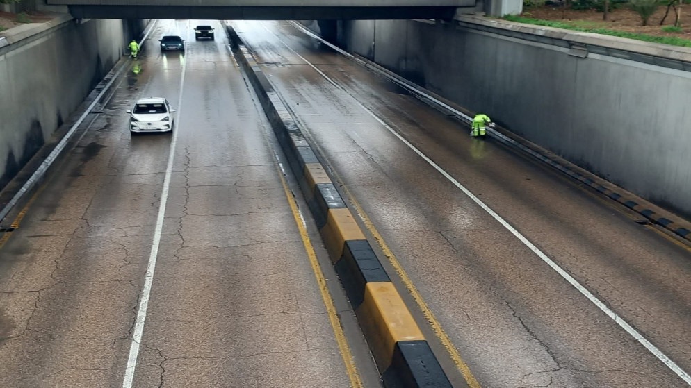 أمانة عمّان تتعامل مع 96 ملاحظة خلال المنخفض الجوي