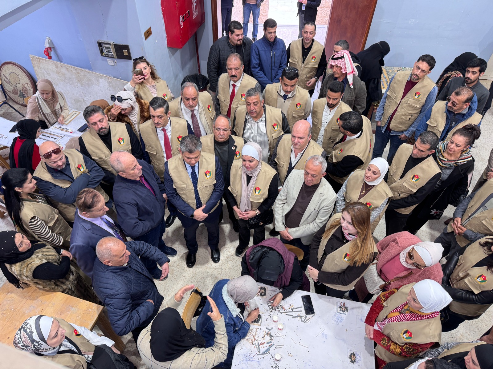 حزب الميثاق الوطني ينظّم فعالية بازار وكرنفال مأدبا