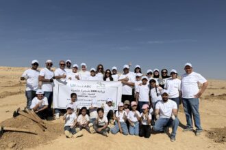 بنك ABC في الأردن يزرع أشجار مثمرة بالتعاون مع الجمعية العربية لحماية الطبيعة