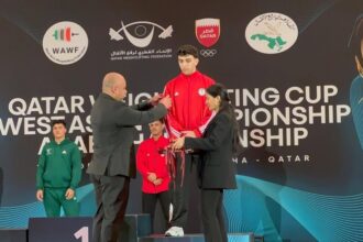 منتخب رفع الأثقال يحقق مجموعة ميداليات ملونة في بطولتي غرب آسيا والعربية