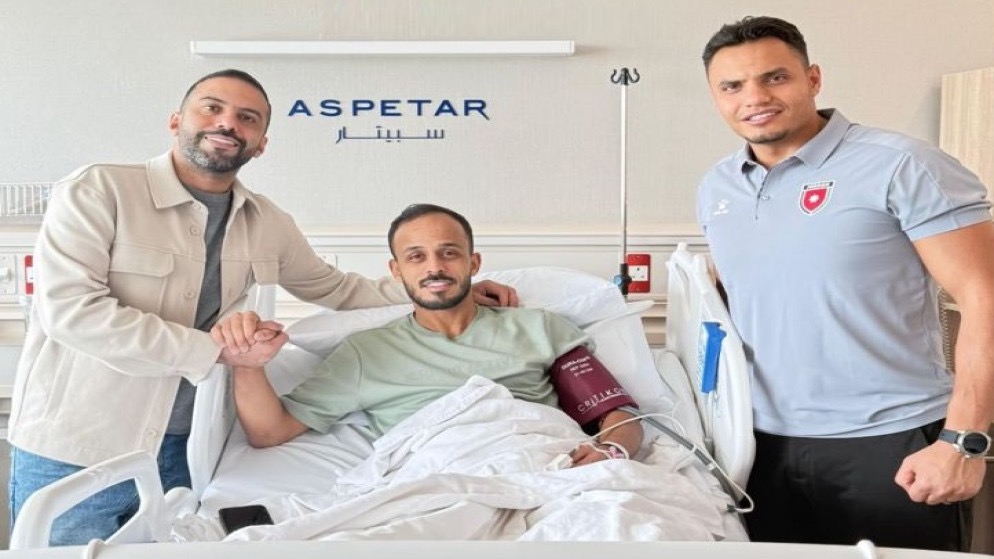 أدهم القريشي يخضع لعملية جراحية في الرباط الصليبي