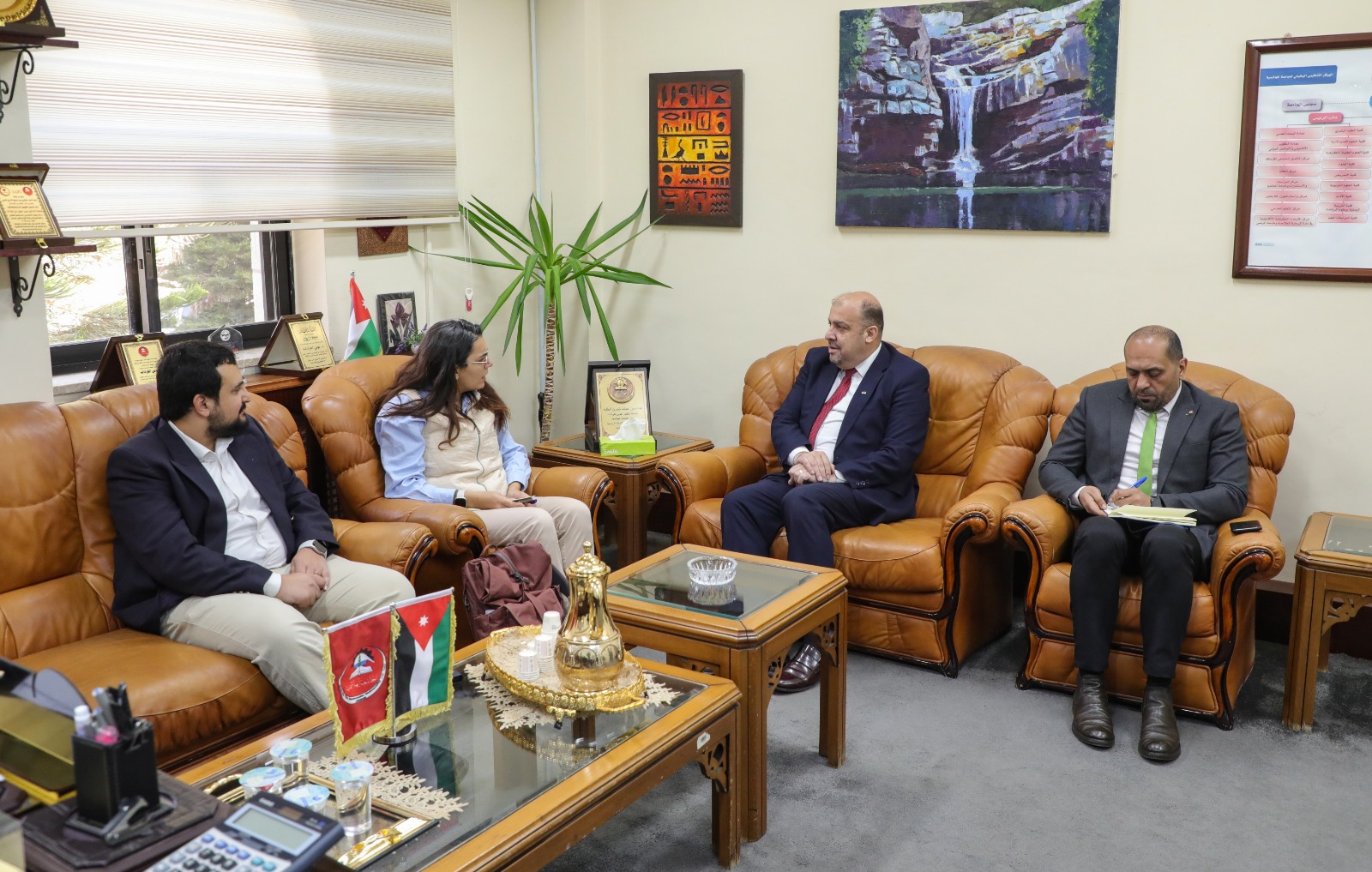 الجامعة الهاشمية تبحث مع ويكيميديا تطوير المحتوى العربي على الإنترنت