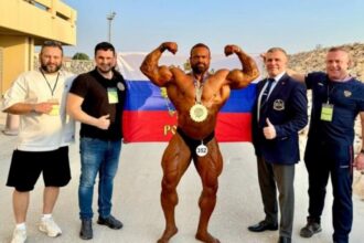 لاعب مصري يمنح روسيا 4 ذهبيات في بطولة العالم لبناء الأجسام