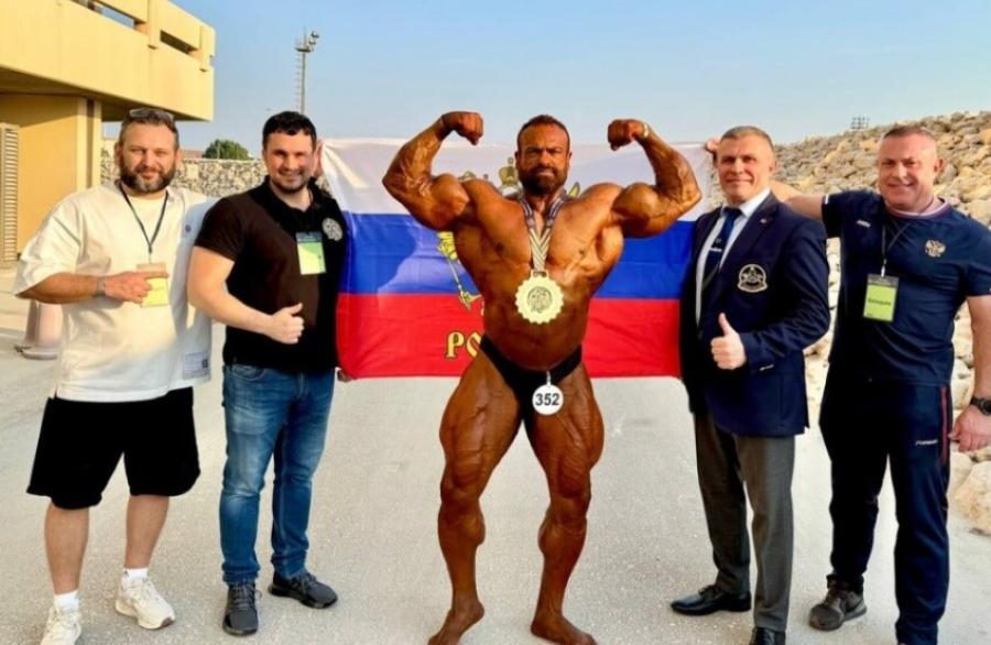 لاعب مصري يمنح روسيا 4 ذهبيات في بطولة العالم لبناء الأجسام