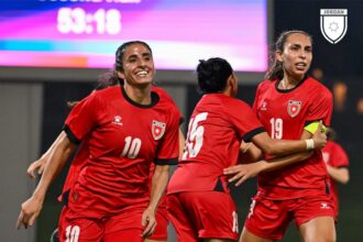 السيدات لكرة القدم يلتقي نظيره الفلسطيني في نهائي غرب آسيا غدا