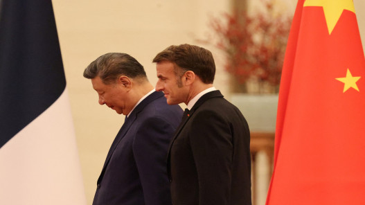 ماكرون يشدد على أهمية التعاون الفرنسي الصيني