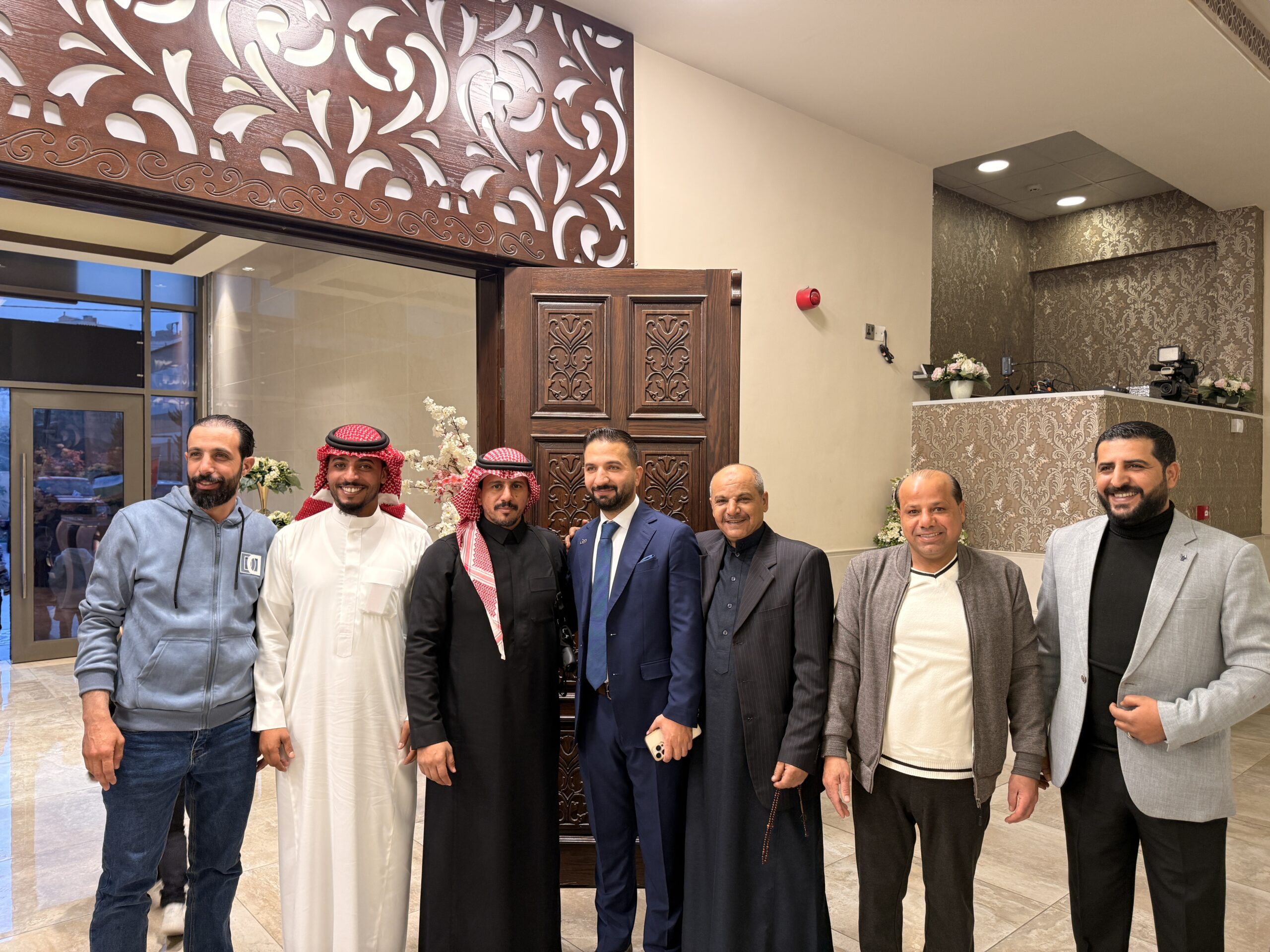 المهندس وليد زيدان الف مبارك عقد القران