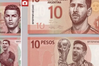 ورقة نقدية لميسي ورونالدو؟ حقيقة الصور المنتشرة على مواقع التواصل الاجتماعي