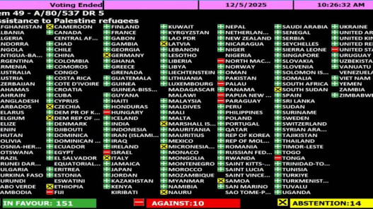 صورة حول : الأمم المتحدة تعتمد 5 قرارات لصالح فلسطين بأغلبية ساحقة الأمم المتحدة تعتمد 5 قرارات لصالح فلسطين بأغلبية ساحقة