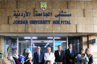 مستشفى الجامعة الأردنية يستقبل 5 أطفال من غزة لإجراء عمليات قلب متخصصة