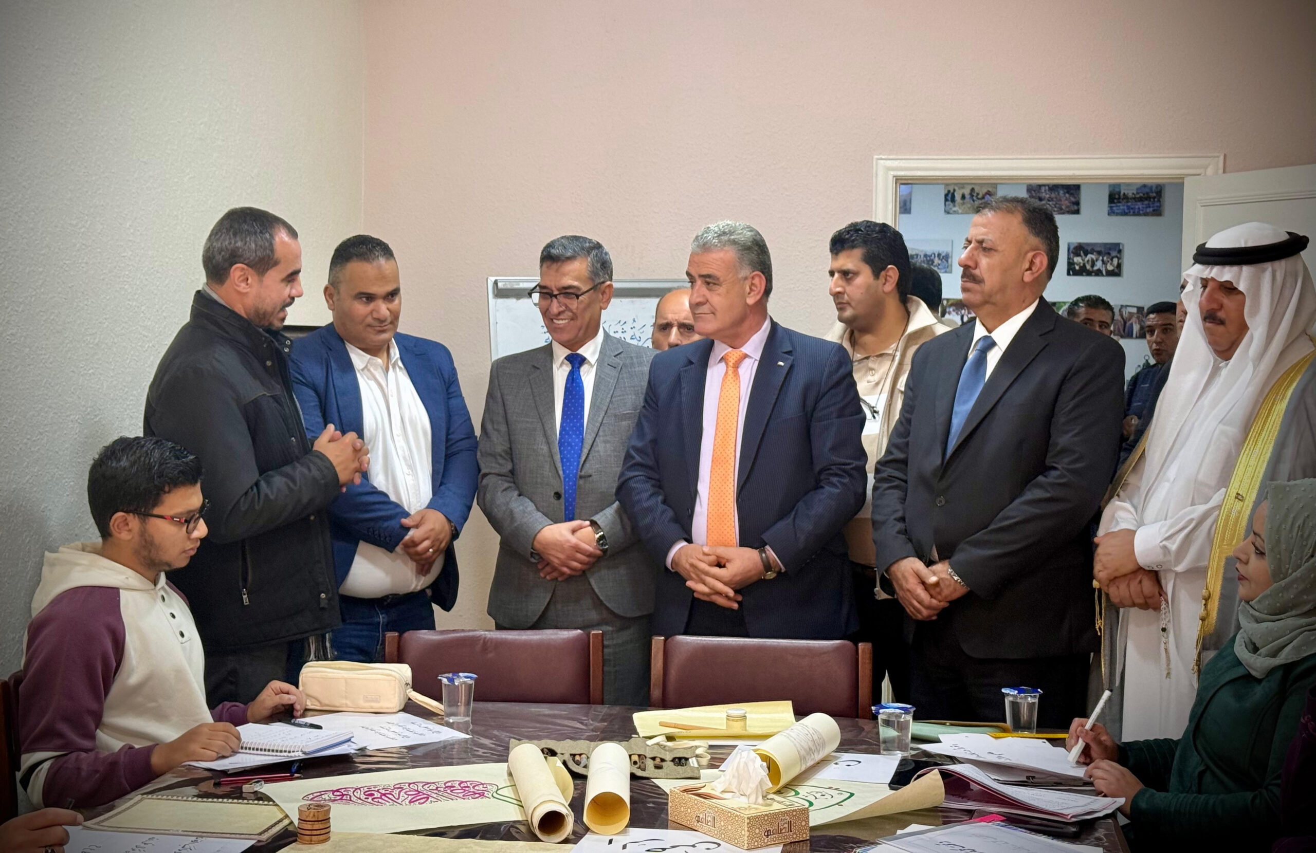 افتتاح مركز تدريب الفنون ونصب ثقافي بالطفيلة