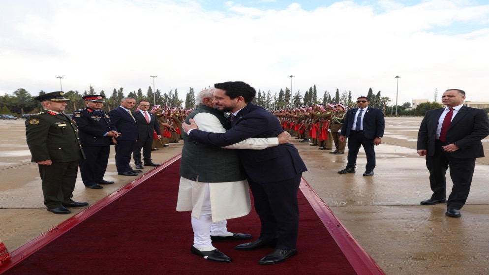 مودي يصف زيارته إلى الأردن بالمثمرة ويؤكد تعزيز الشراكة الثنائية