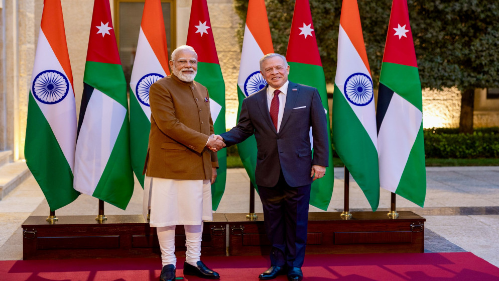 صورة حول : الأردن والهند يعززان التعاون الشامل في ختام زيارة رئيس الوزراء مودي الأردن والهند يعززان التعاون الشامل في ختام زيارة رئيس الوزراء مودي