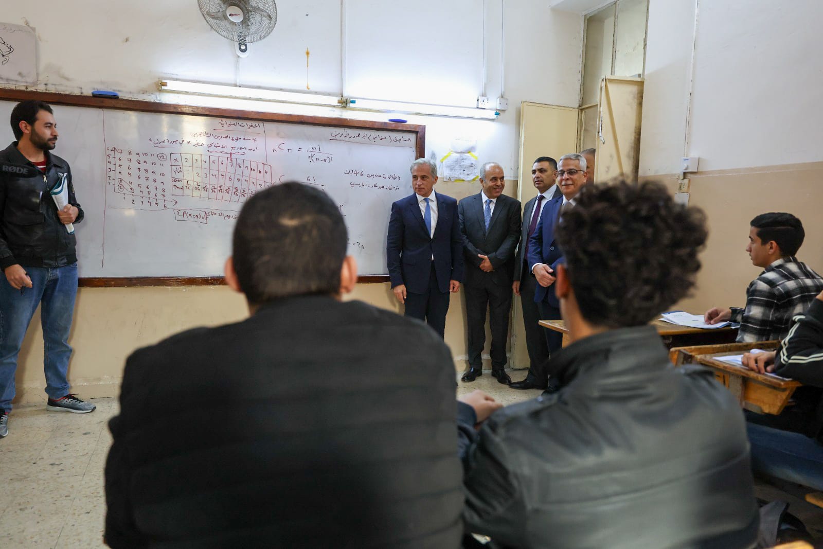 توسعة شاملة لمدرسة إربد الثانوية للبنين لتعزيز بيئة التعلم