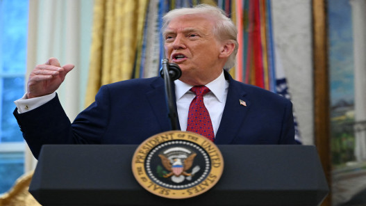 ترامب يعلن عن خطاب وطني مساء الأربعاء ويصف العام بـ "الجيد جداً"