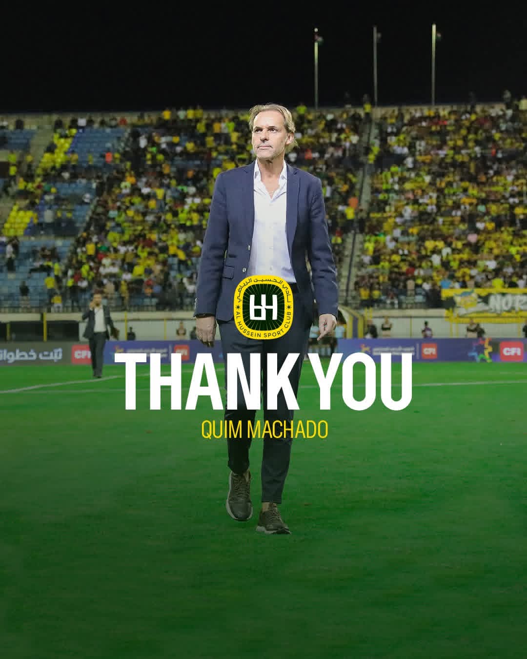 صورة حول : الحسين إربد ينهي عقد مدربه البرتغالي ماتشادو ويكلف بشار بني ياسين بقيادة الفريق الحسين إربد ينهي عقد مدربه البرتغالي ماتشادو ويكلف بشار بني ياسين بقيادة الفريق