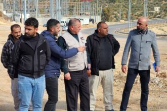 تجهيز طرق جرش للتعبيد