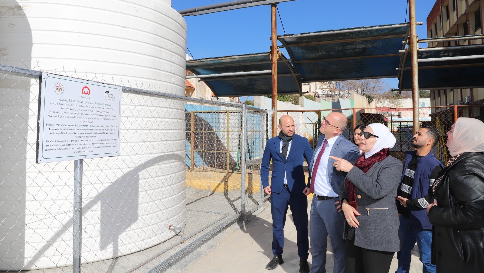 وزارة التربية تختتم مشروع “الحصاد المائي” في مدارس عمان لتعزيز الوعي البيئي