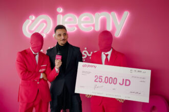 جيني تختتم العام بجائزة استثنائية قيمتها 25,000 دينار أردني لأحد ركّابها