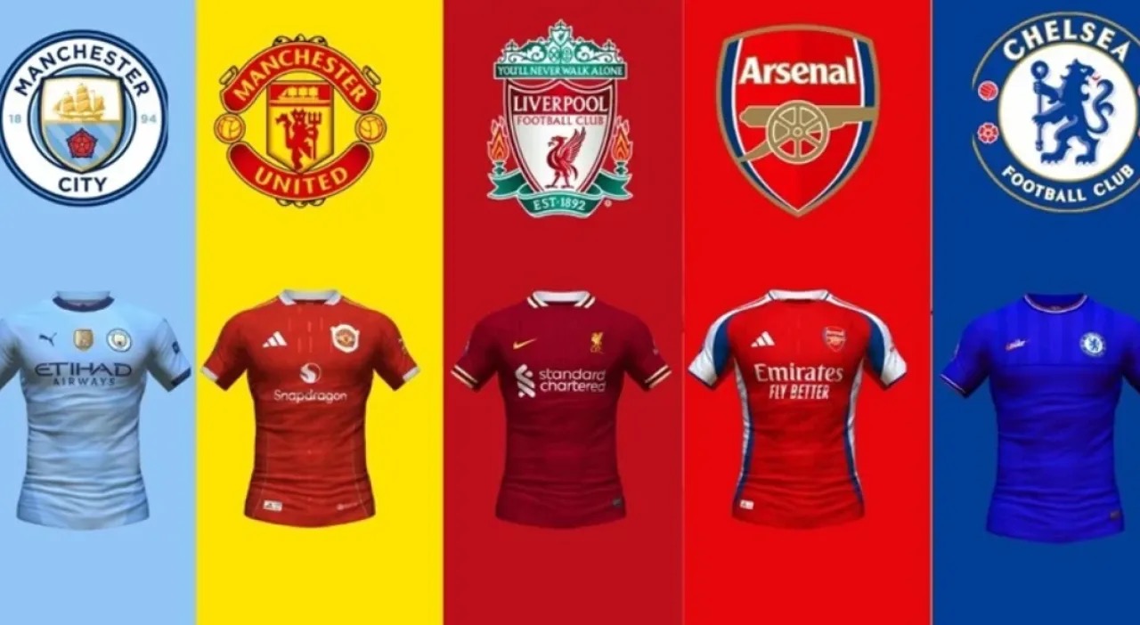 أرسنال يتصدر قائمة أغلى قمصان الدوري الإنجليزي في 2025