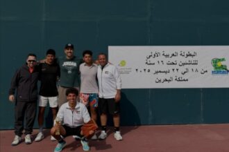 أمير جابر يتوّج بلقب البطولة العربية للتنس تحت 16 عاماً في البحرين