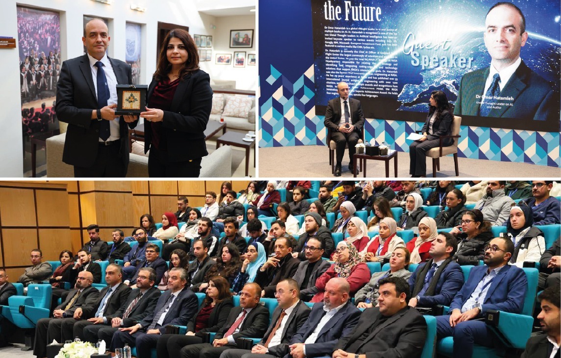 جامعة الأميرة سمية تستضيف العالم الأردني في ناسا الدكتور عمر حتاملة