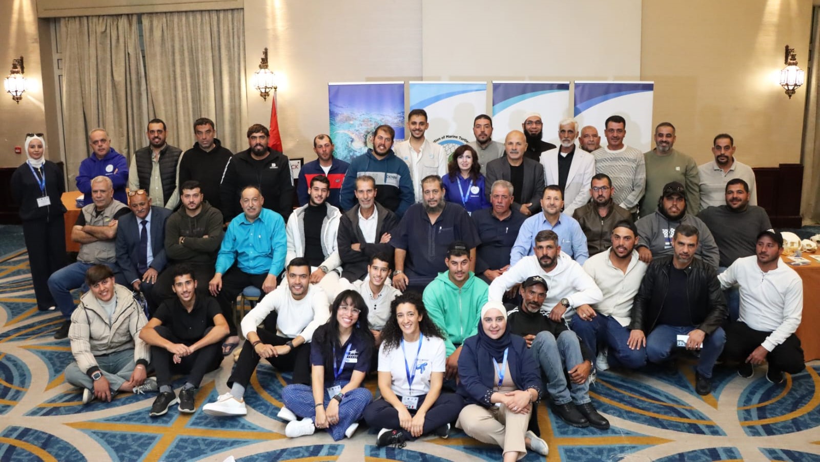 اختتام المرحلة الثانية لمشروع استعادة السلاحف البحرية في العقبة بمشاركة 170 متدرباً