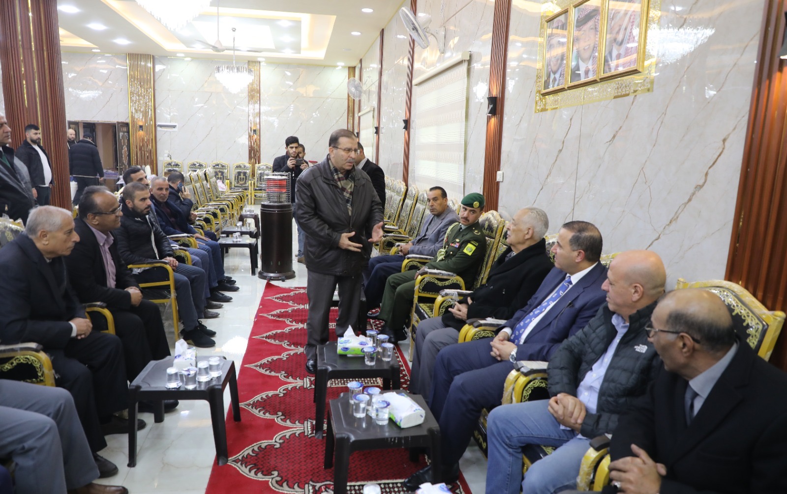 *مندوبا عن الملك وولي العهد.. العيسوي يعزي العجارمة والعمايرة والرحامنة والنجار وأبو حسان*