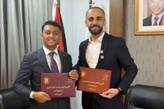 طلبة عمان الأهلية يشاركون في برنامج " نشامى" بوزارة الشباب