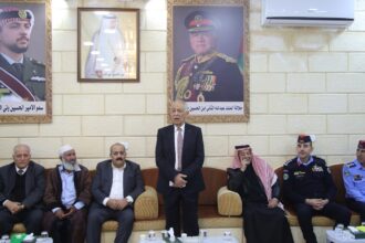 *مندوبا عن الملك وولي العهد.. العيسوي يعزي الشلول والصبيحات والغزالي والعثمان*