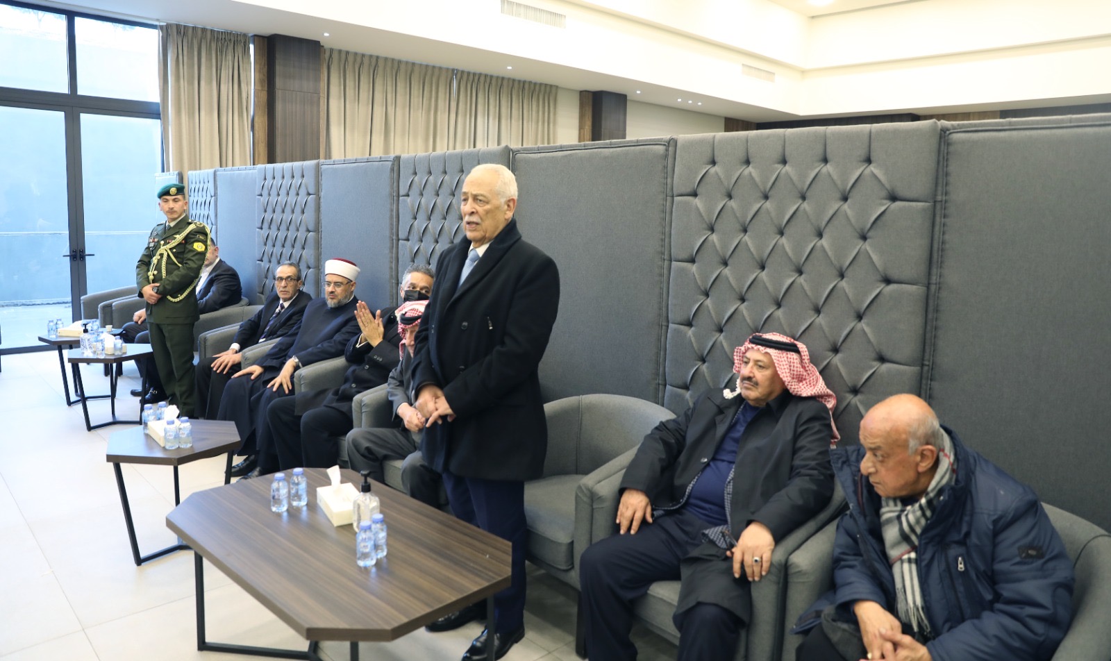 *مندوبا عن الملك وولي العهد.. العيسوي يعزي الأخرس والحسنات وطبيشات والخصاونة وصبحا*