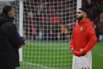 إسماعيل الصيباري يعتذر شخصيًا لإدوارد ميندي بعد نهائي أمم أفريقيا