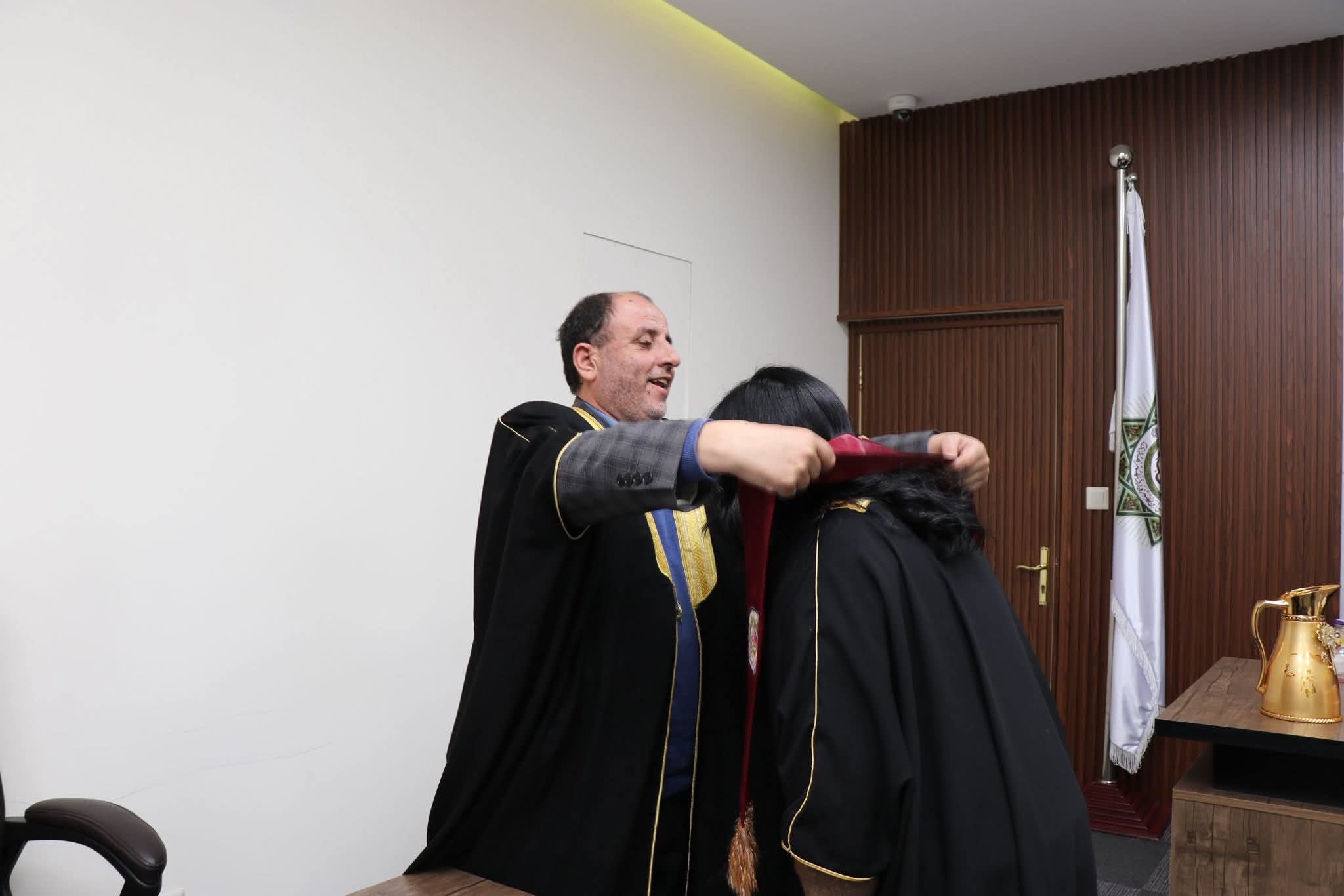 المحامية رندة عطوة تنال درجة الدكتوراه في القانون العام