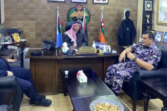 محافظ الزرقاء يشيد بالتنسيق الأمني لمواجهة المنخفض الجوي