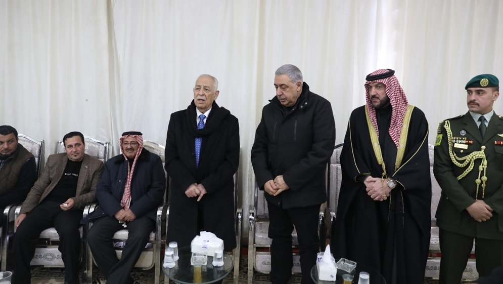 العيسوي يعزي عشائر الحويان والمناصير وعازر